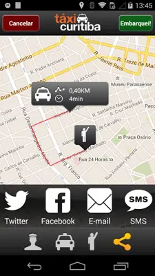 Taxi Curitiba android App screenshot 8